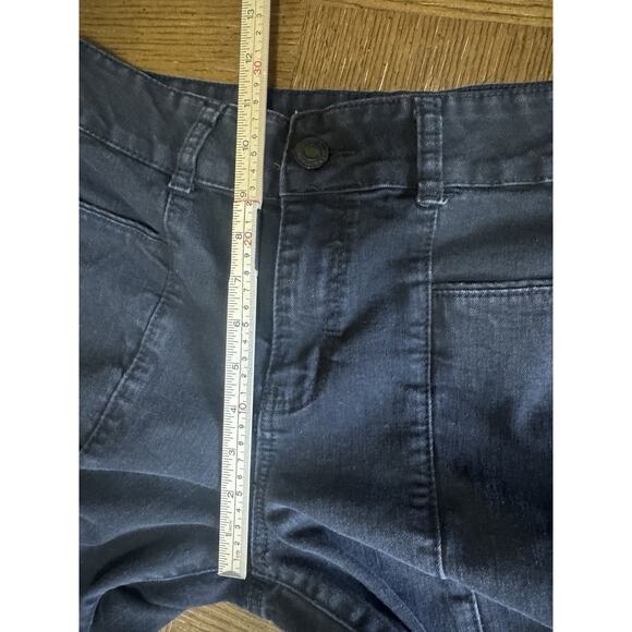 Maurices M Jeans High Rise Flare Black Size 12 Short Stretch - Picture 7 of 9